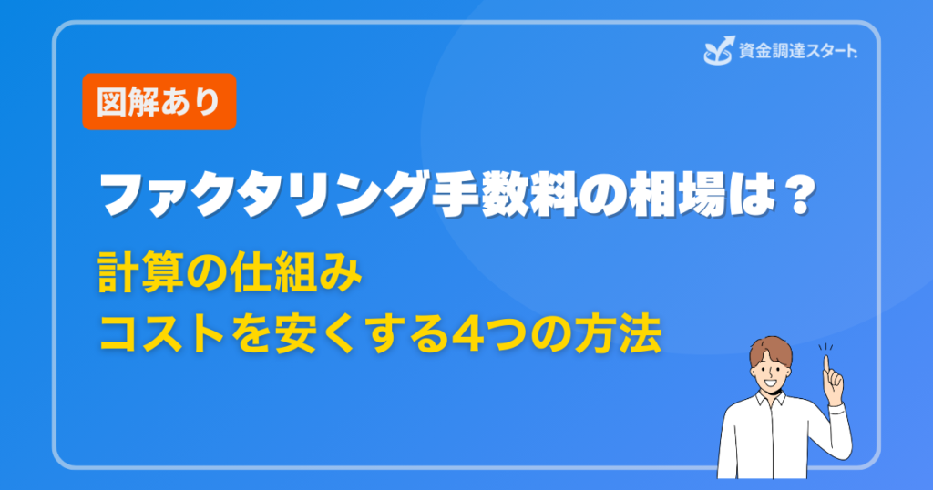 ファクタリング手数料の相場は？