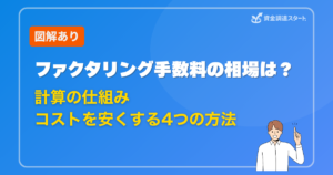 ファクタリング手数料の相場は？