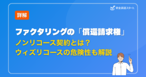 ファクタリングの償還請求権