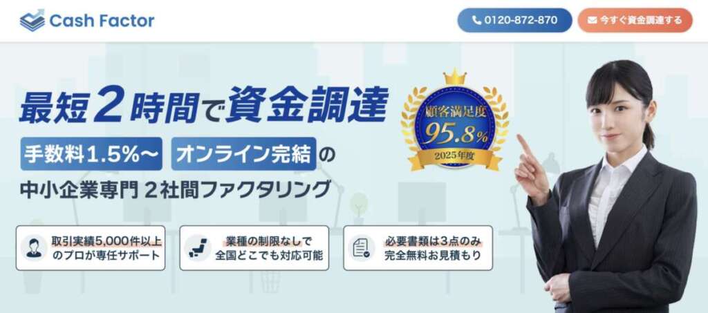 キャッシュファクター